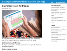 Tablet Screenshot of bokningssystem.org