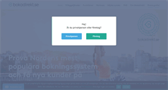 Desktop Screenshot of bokningssystem.mobi